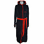 Queen bathrobe, Classic Crest Black