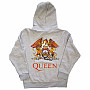 Queen mikina, Classic Crest BP Zipped Grey, men´s