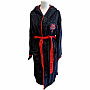 Rod Stewart bathrobe, Cherries Logo Black & Red, unisex