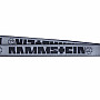 Rammstein keychain PES 80 x 10 x 2.1 cm, Klassik Grey, unisex