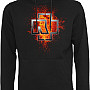 Rammstein mikina, Lava Logo Black, men´s