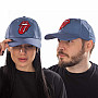 Rolling Stones snapback, Classic Tongue Denim