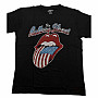 Rolling Stones t-shirt, USA Tongue Diamante Black, men´s