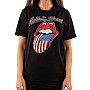 Rolling Stones t-shirt, USA Tongue Diamante Black, men´s