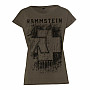 Rammstein t-shirt, Sechs Herzen BP Olive, ladies