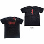 Slipknot t-shirt, Logo Snow Washed BP Black, men´s