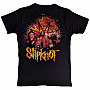 Slipknot t-shirt, The End So Far Flame Logo BP Black, men´s