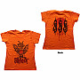 Slipknot t-shirt, Winged Devil Girly BP Orange, ladies