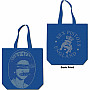 Sex Pistols ekologická sopping bag, God Save the Queen Zipped Blue