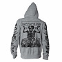 The Offspring mikina, Skeletons Grey Zip, men´s