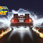 Back to The Future ceramics mug 250 ml, Delorean Fire Tracpcs